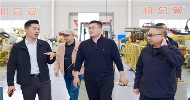 beat365中文官方网站赴华东机器人工程中心调研，深化产教融合赋能智能制造人才培养